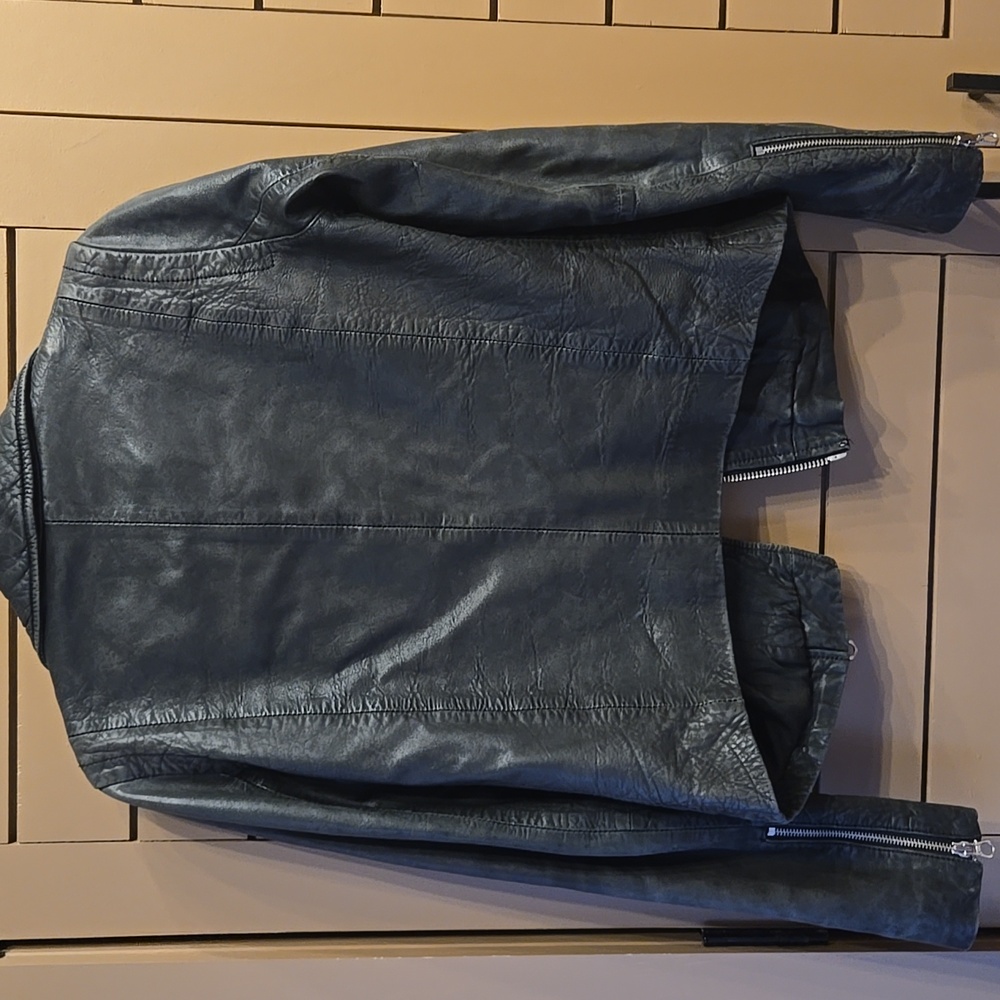 Madewell The Washed Leather Motorcycle Size XS - Picture 14 of 16